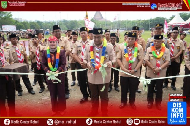 Hari Jadi Pramuka ke-64, Bupati Anton Ajak Pramuka Jadi Pilar Kekuatan Bangsa