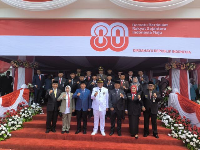 HUT ke-80 RI di Rokan Hulu Berlangsung Meriah, Bupati Anton: Penghormatan untuk Pejuang dan Generasi Muda